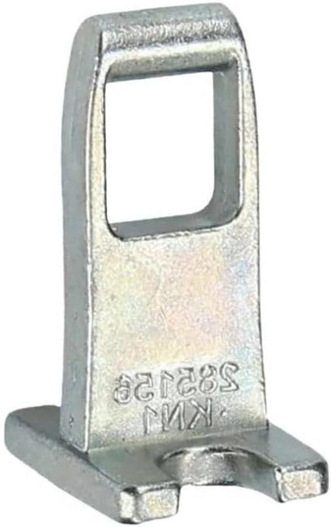 Deurhaak - Wasmachine Onderdeel - Veilig Sluiten - Originele Vervanging - 6.5 cm - Grijs