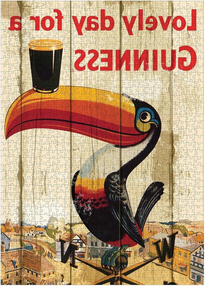 Guinness Toucan Legpuzzel 1000 stukjes (50cm x 70cm)