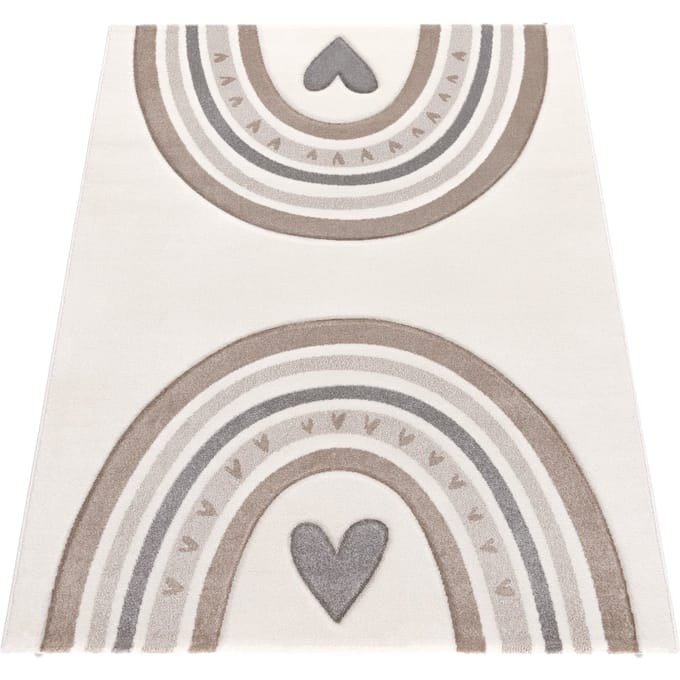 Kindertapijt Kosmos beige 200x290 cm