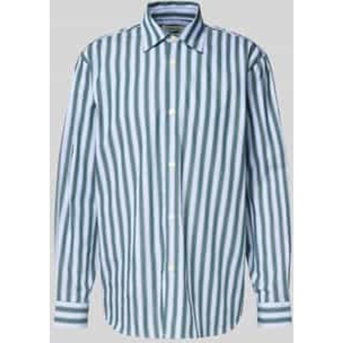 Relaxed fit vrijetijdsoverhemd van puur katoen, model 'RLXHENRIC'