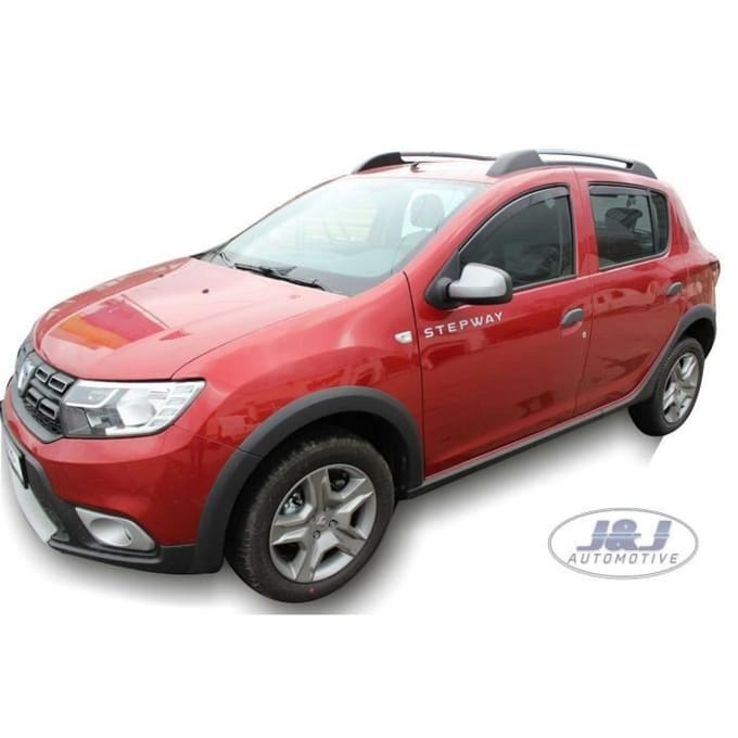 J&J AUTOMOTIVE | Heko Deflecteurs d'air Déflecteurs de Vent Pour Dacia Sandero / Stepway 2012-2020