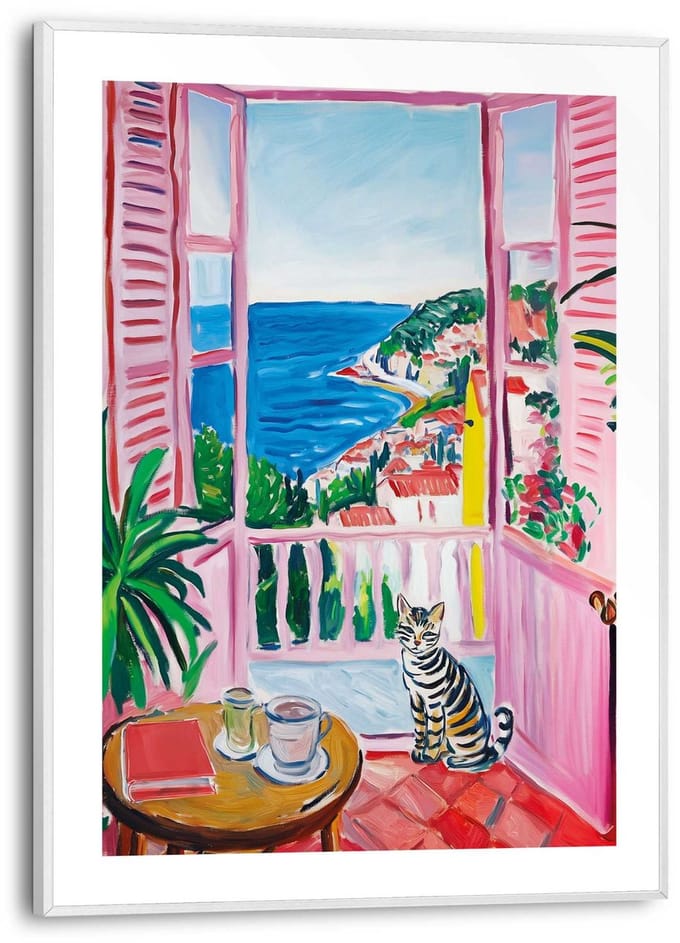 Schilderij Summer Holiday - 40 x 30 - Hout - REINDERS