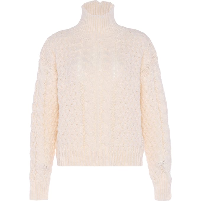 Faina Jumper Dames wolwit