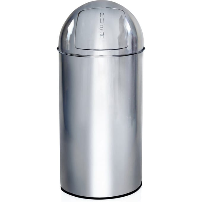 PUSH 35L | 35 L - Prullenbak Chroom