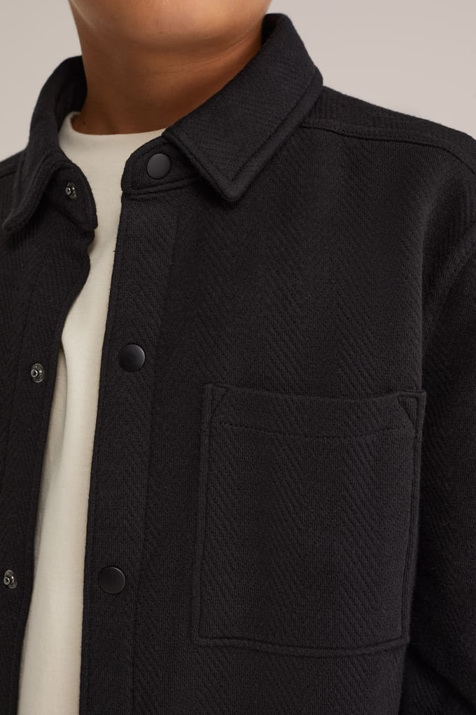 WE Fashion Overshirt Black Taglia: 170/176 | Camicie Outlet | kids | Nero