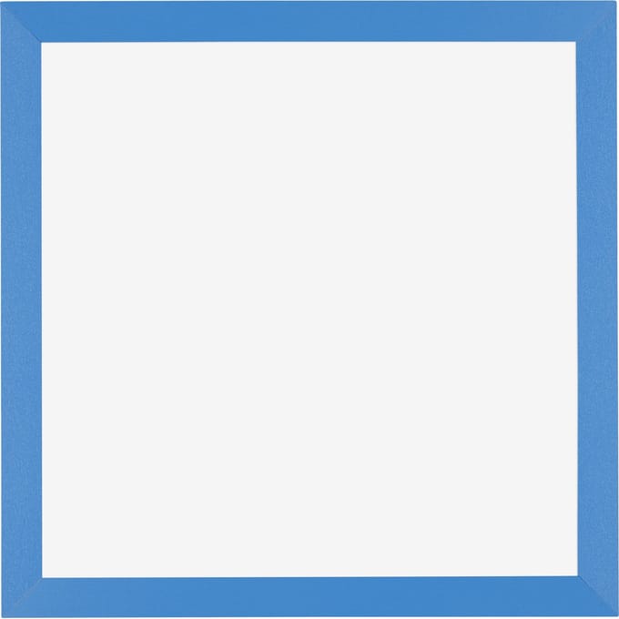 Fotolijst 30x30 cm - MDF - Helder Blauw - Marseille