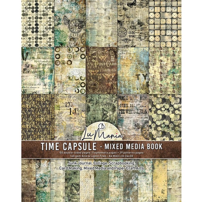 Mixed Media Book - Time Capsule