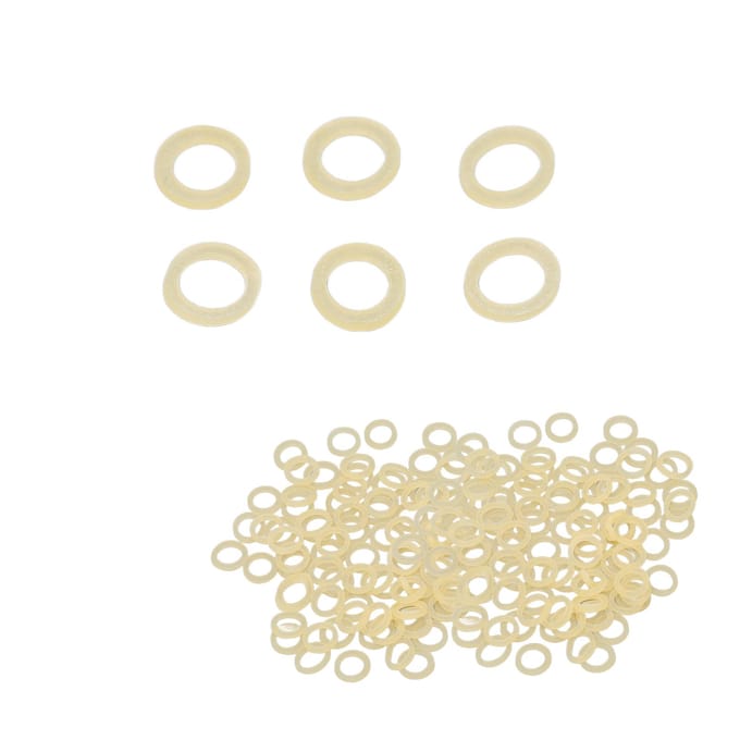 5000 stuks 3/16 inch 3.5 oz Multifunctionele Orthodontische Elastiekjes Orthodontisch Accessoire voor Hond beige