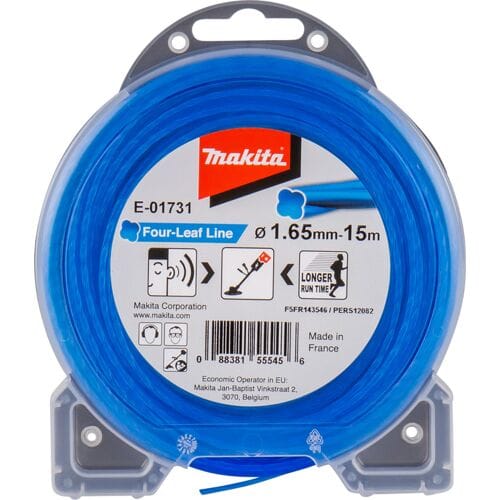 Makita Vierbladige Nylon Draad 1.65-15m (E-01731)
