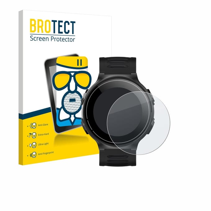BROTECT - Screenprotector voor Kiprun GPS 500 Coros - Folie Beschermfolie Beschermglas matte