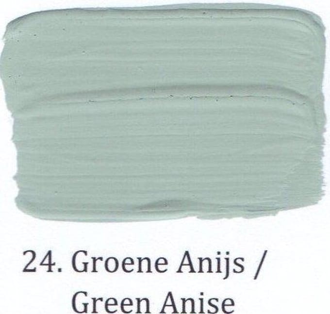 Krijtverf 1 ltr 24- Groene Anijs