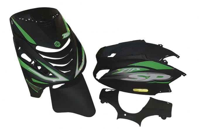Piaggio Zip Stickerset - Liquid - Groen