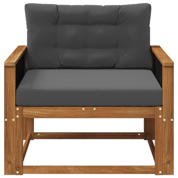 vidaXL - Buiten - Midden - Sofa - Naturel