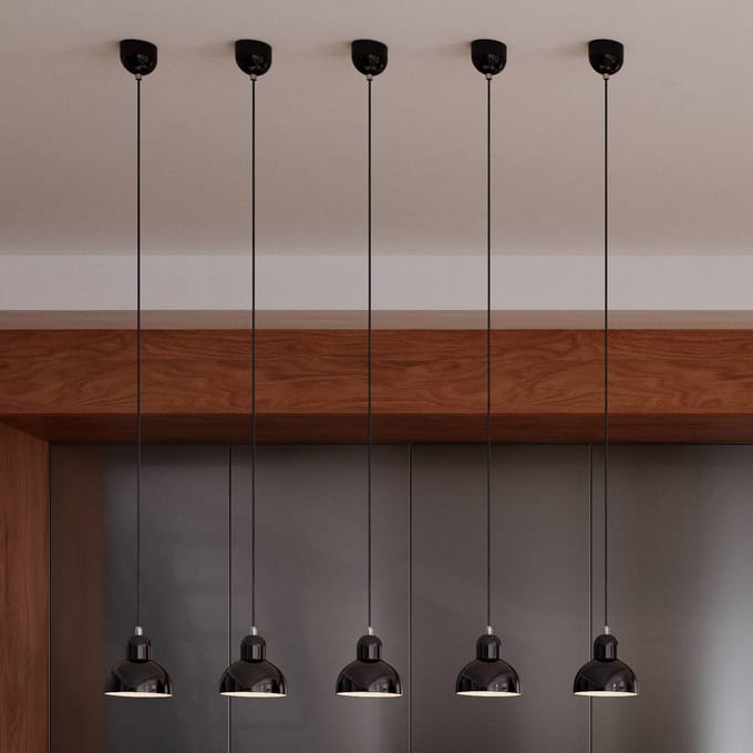 Fritz Hansen Kaiser Idell 6722 Hanglamp Zwart