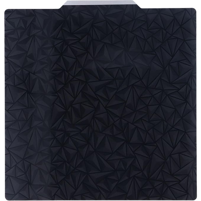 3D Printer Platform 235x235mm PEO Strass PET Koolstofvezel Getextureerd Dubbelzijdig Magnetisch Bouwoppervlak black