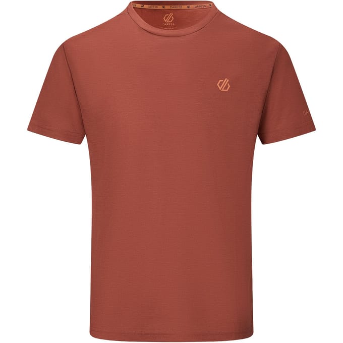Dare 2B Heren Agile Korte Mouwen T-Shirt (Arabian Spice)