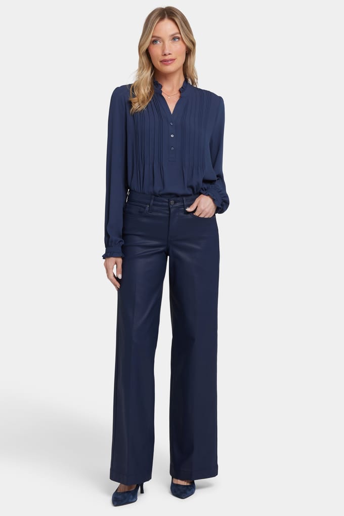 Gecoate Teresa Wijde Leg Jeans