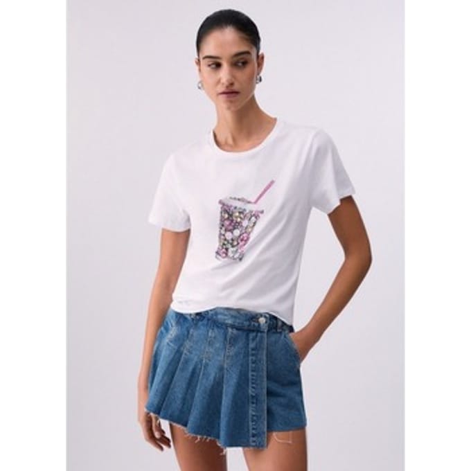 T-shirt Korte Mouw Liu Jo WA6237JS923