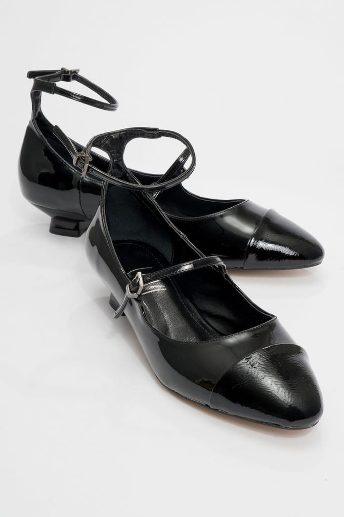 Uster Lage Hak Mary Jane Pump (Dames)