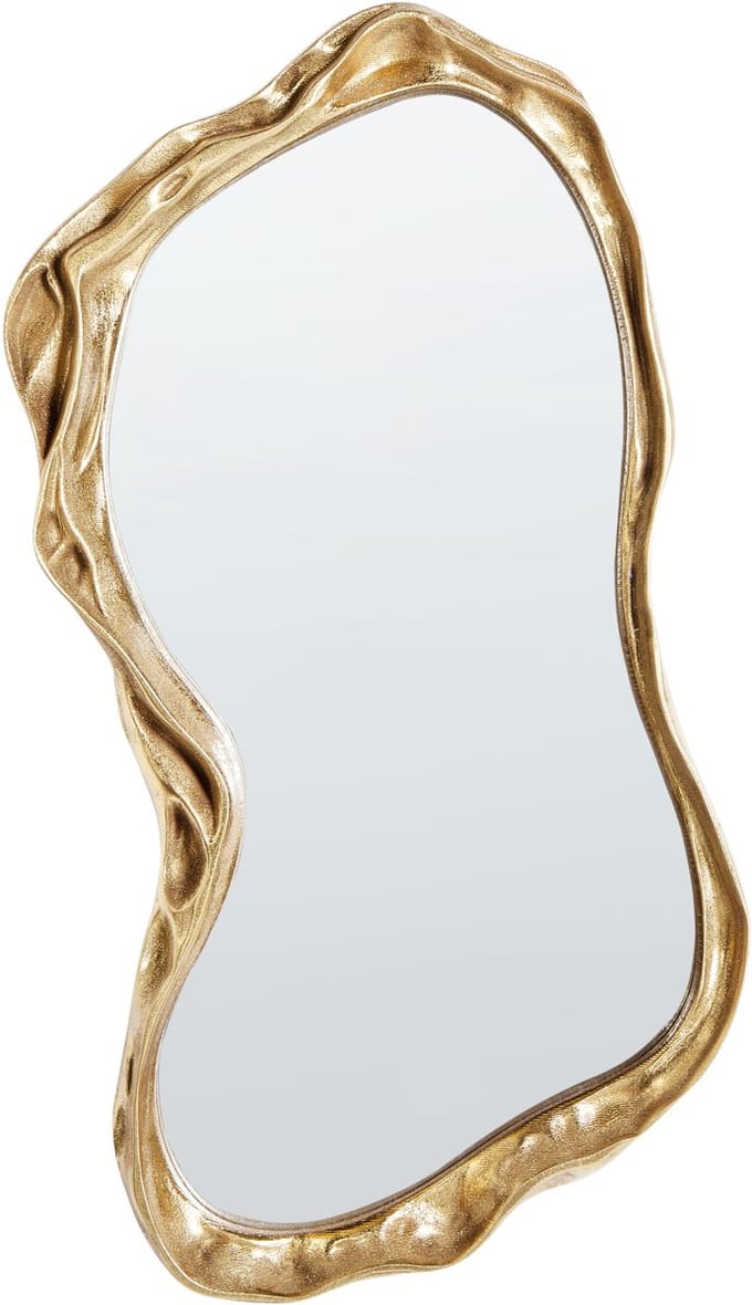 SERY - Wandspiegel - Goud - 75 x37 cm - Glas