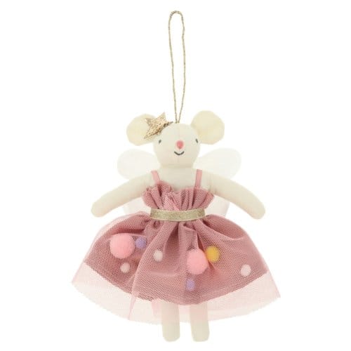 Meri meri kerst - kerstboomhanger pompom muis
