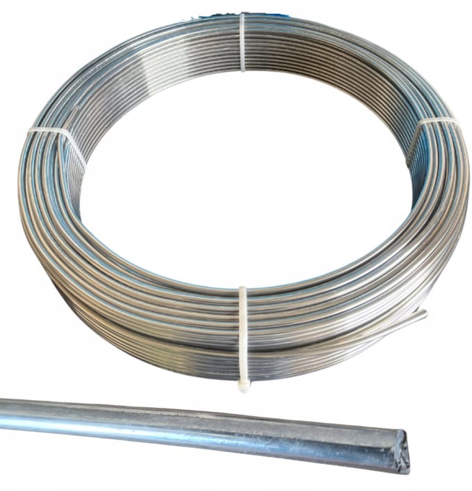 Błyskawica - Bliksemdraad (Geleider) - Aluminium AlMgSi - Ø 8mm - Per Meter