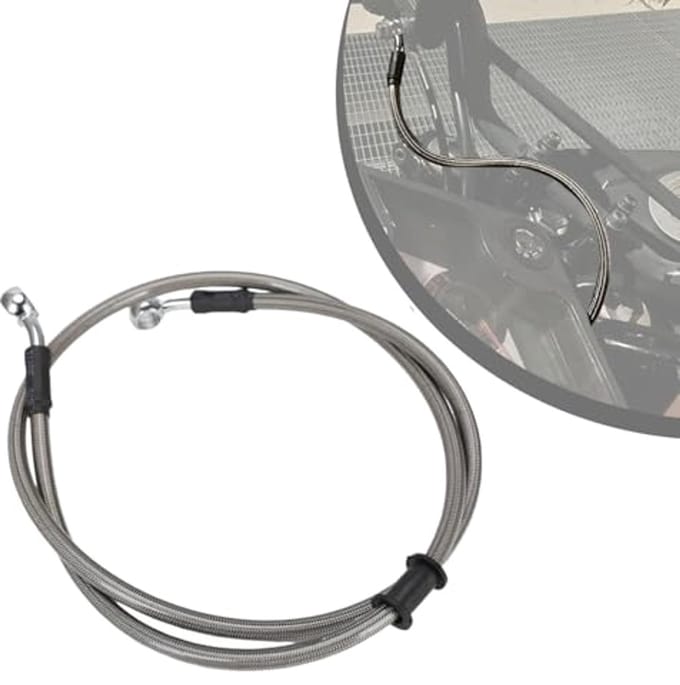 Hydraulische Versterkte Rem Koppeling Slang voor Motorfietsen - 500Mm en 2000Mm