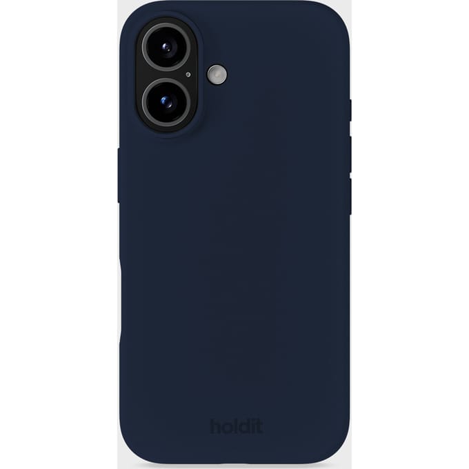 Phone Case Silicone Midnight Blue iPhone 16