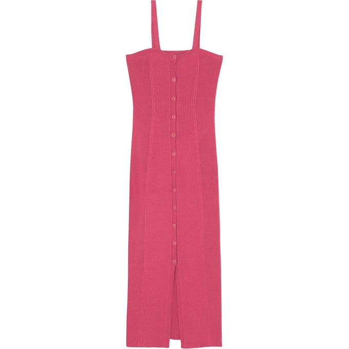 BA&SH Robe Chaeri Rose Taglia: M | Abiti Midi Outlet | Donna | Rosa