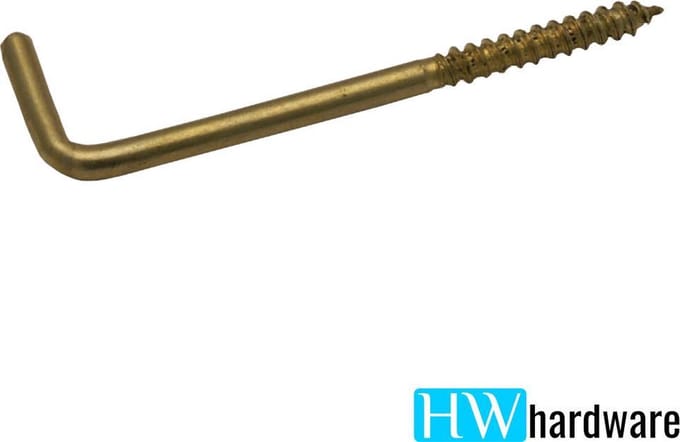 Schroefduim 4.0 x 60 - vermessingd (4 stuks)