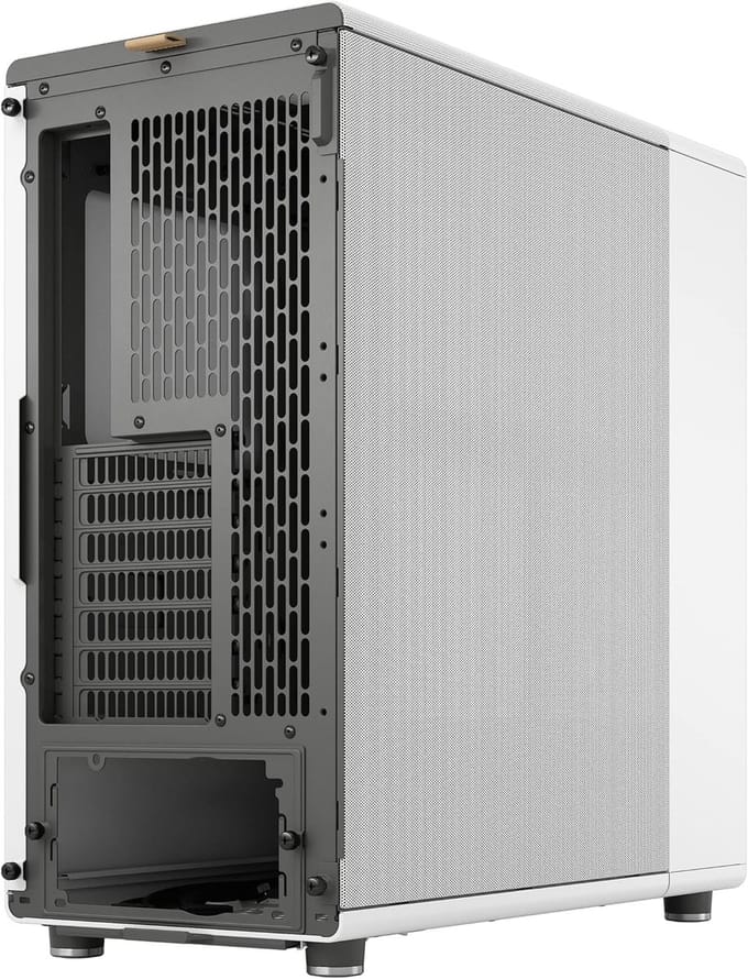 Computer Behuizing - PC Case - Gaming Setup - Natuurlijke Ventilatie - 44.7 x 21.5 x 46.9 cm - Wit