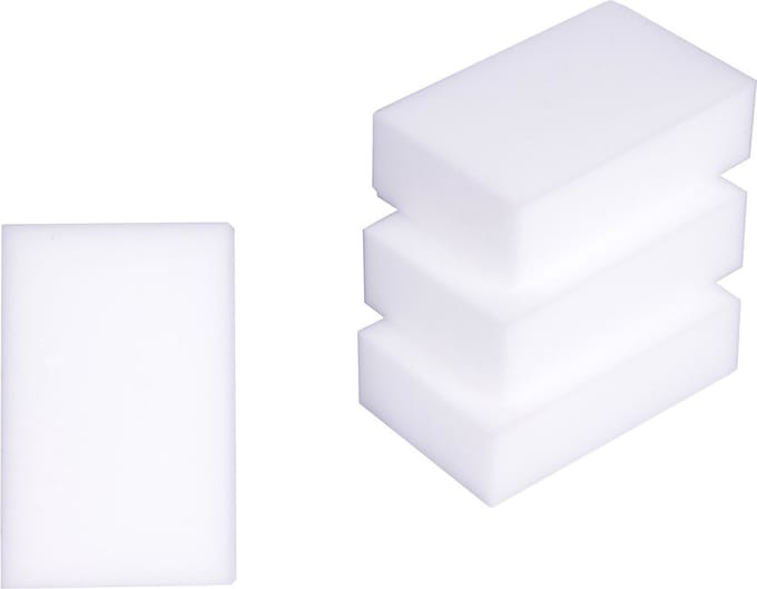 Benson Magische wonderspons - krachtig, herbruikbaar, 9,5 x 6 cm - 4 stuks