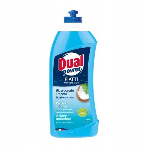 Liquide vaisselle bicarbonate et menthe 1l - double action