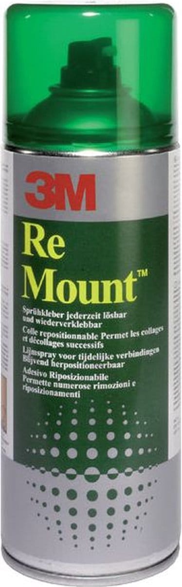 Lijm 3M remount spray spuitbus 400ml | 12 stuks