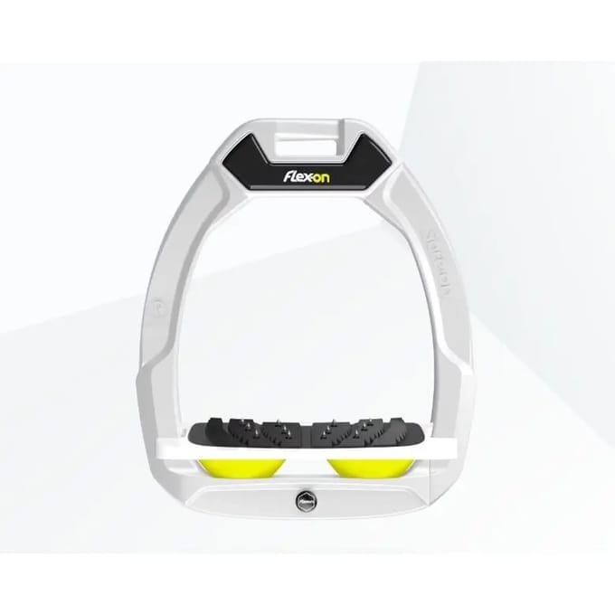 Veiligheidsstijgbeugels Ultra Grip Wit/Wit/Geel Flex-On Safe-On