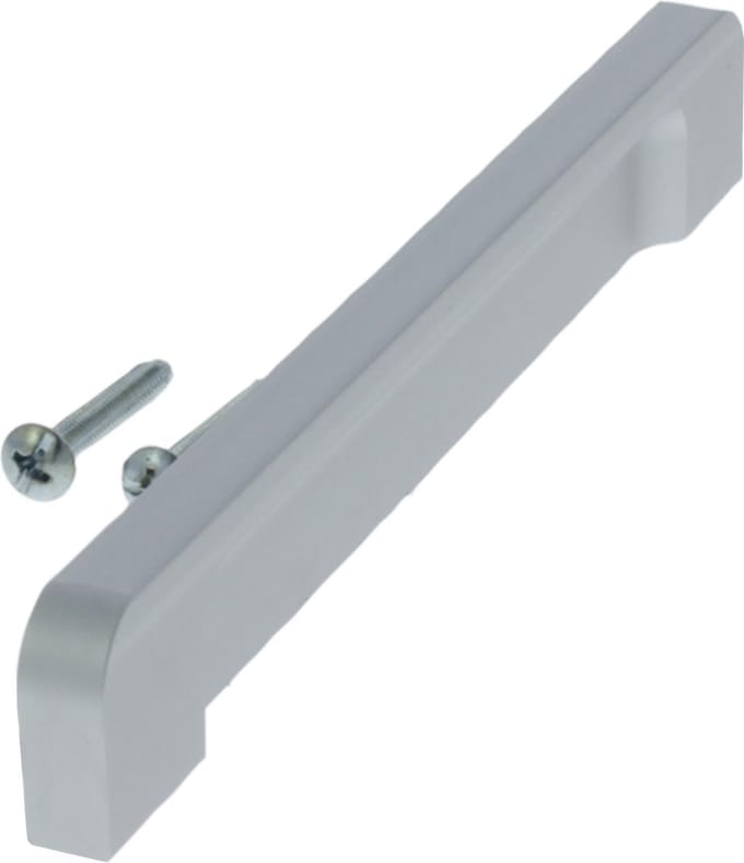 Starx | Meubelgreep | Plat | Afgerond | 128mm | Aluminium