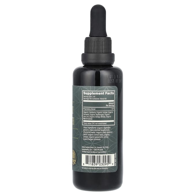 Plant-Based Kidney Health (60ml) - Global Healing - Alcoholvrije kruidentinctuur