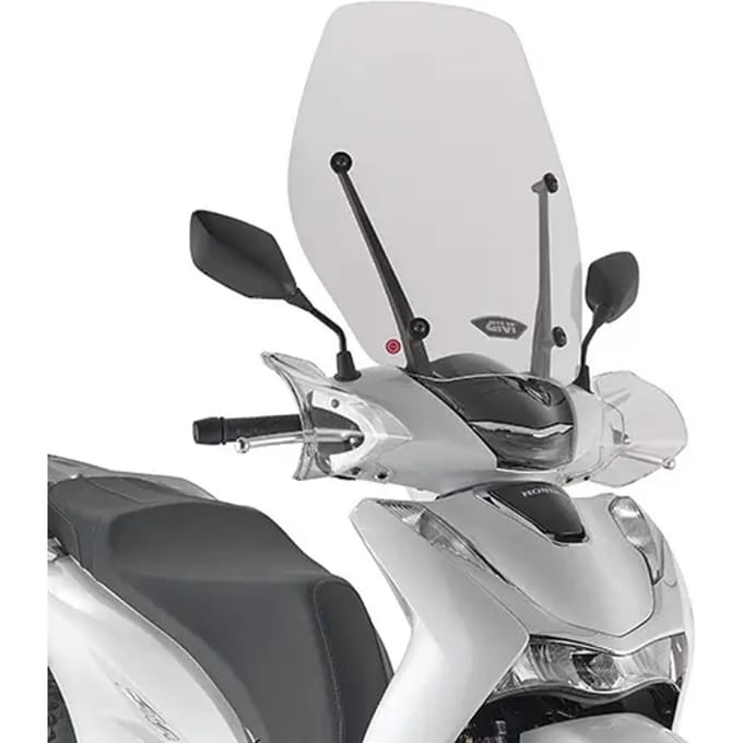 Kleurloze zeepbel Givi Honda SH 125 20
