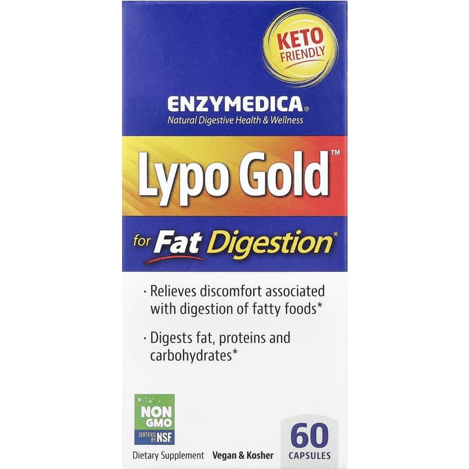 Lypo Gold van Enzymedica - 60 capsules