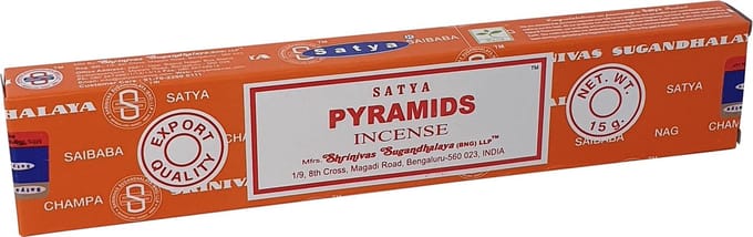Wierookstokjes Satya Pyramids (los pakje van 15 Gram)
