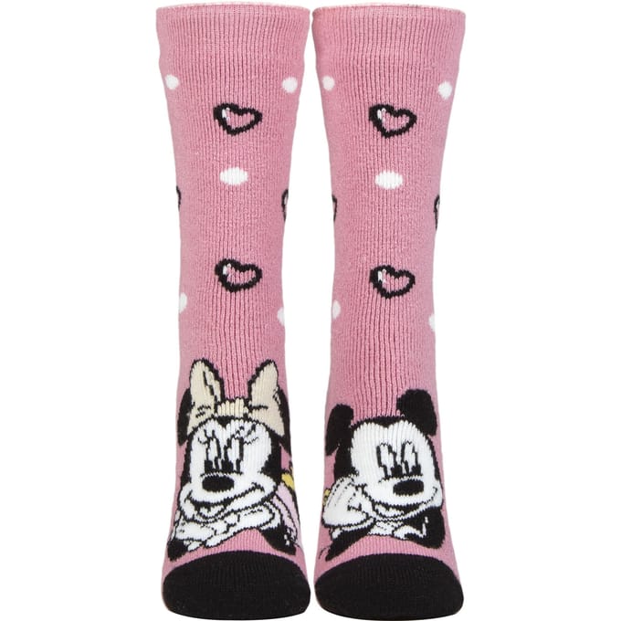 Heat Holders Lite Dames Thermische Warme Disney Sokken - Minnie Muis
