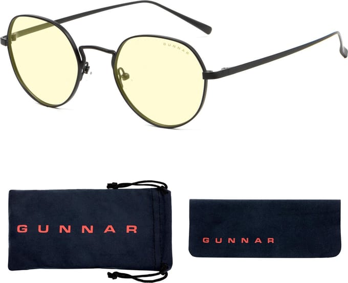 GUNNAR - Infinite Gaming Bril - Computerbril - Blauw Licht Bril - Blue Light Glasses 0.2 Sterkte Amber