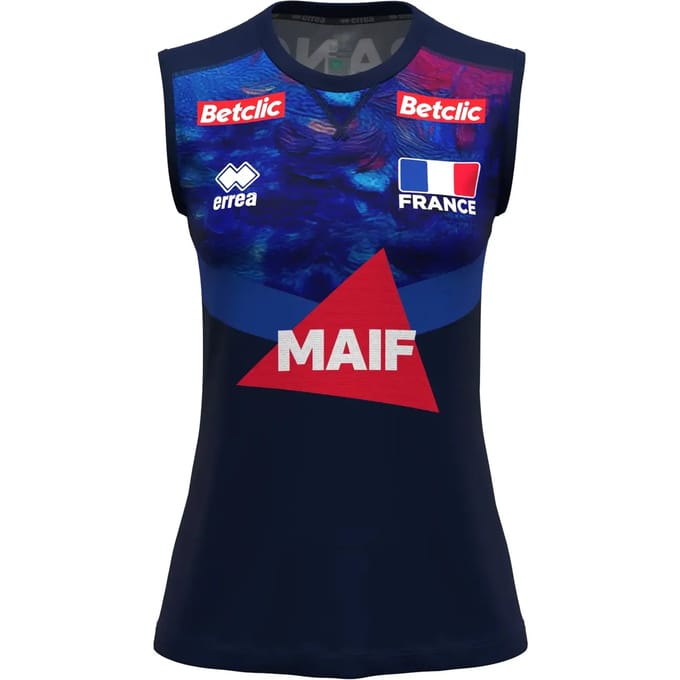 Mouwloos Trainingsshirt Dames Frankrijk 2026/27