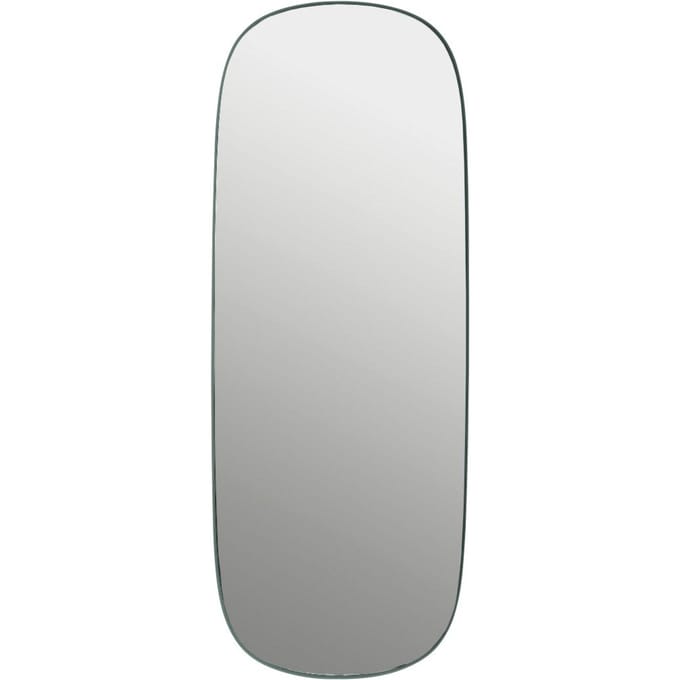 Muuto Framed spiegel - L - vert/ transparent