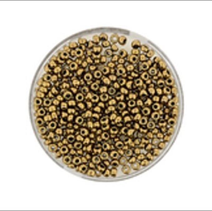9660-694 Jap. Miyukirocailles - 2,2mm - metallic nut - 5 gram