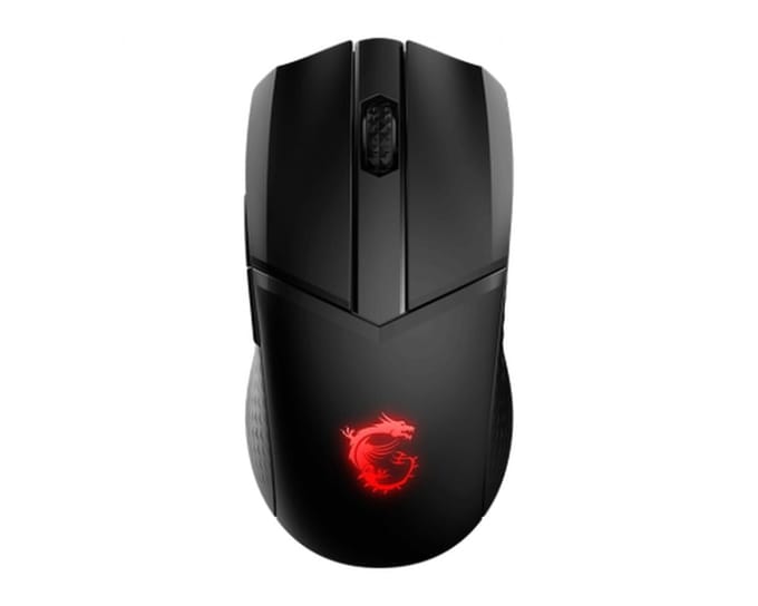 Gamemuis MSI FORGE GM100 Zwart 6400 dpi