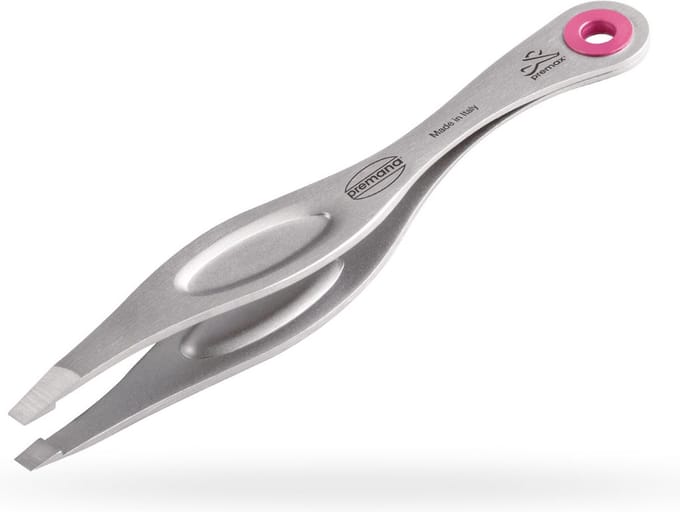 Premax Ringlock Pincet Recht - 9,5cm - Roze
