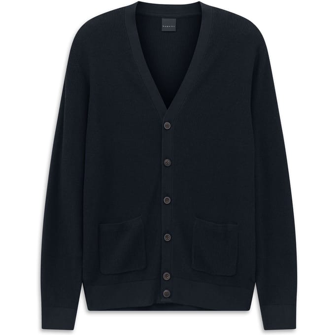 Bugatti Herren Vest met ribstructuur
