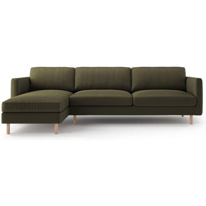 Hoekbank Eden links velvet | Micadoni