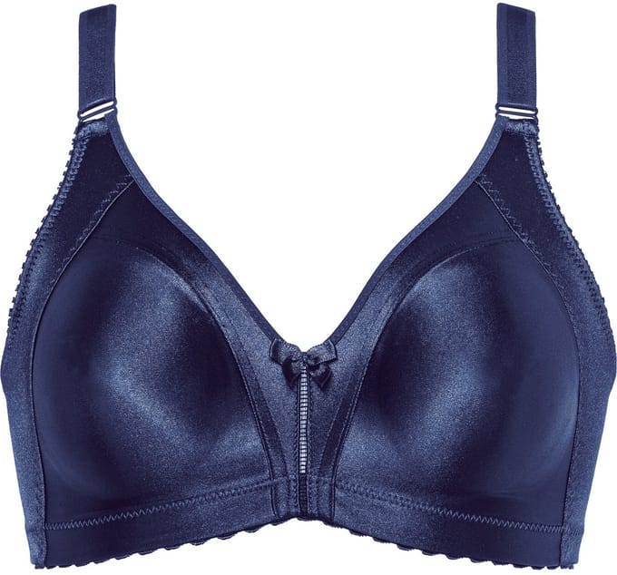 Naturana - Minimizer bh met glanzend patroon - 5063 - Pacific Blue - 80E